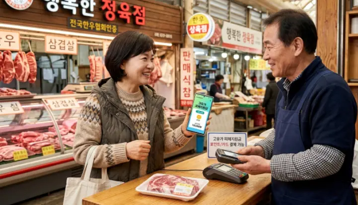고유가-피해지원금-포인트-동네-정육점