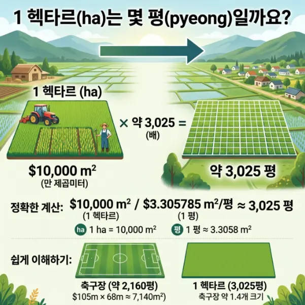 1헥타르는-몇평