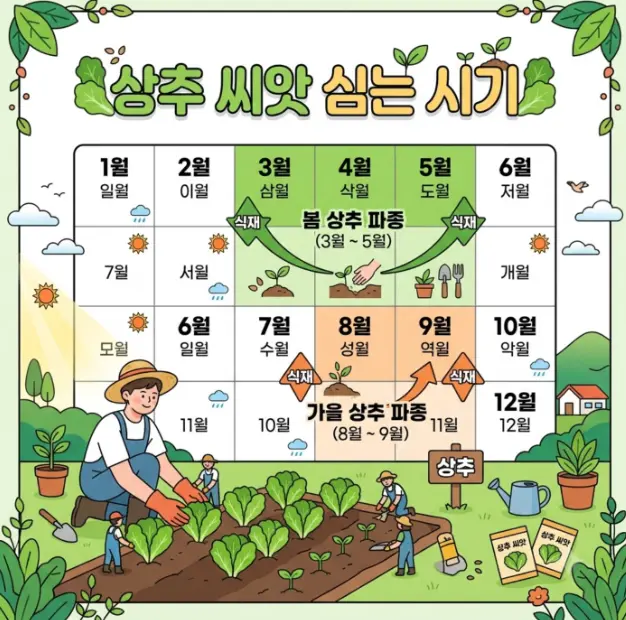 상추-씨앗-파종-시기