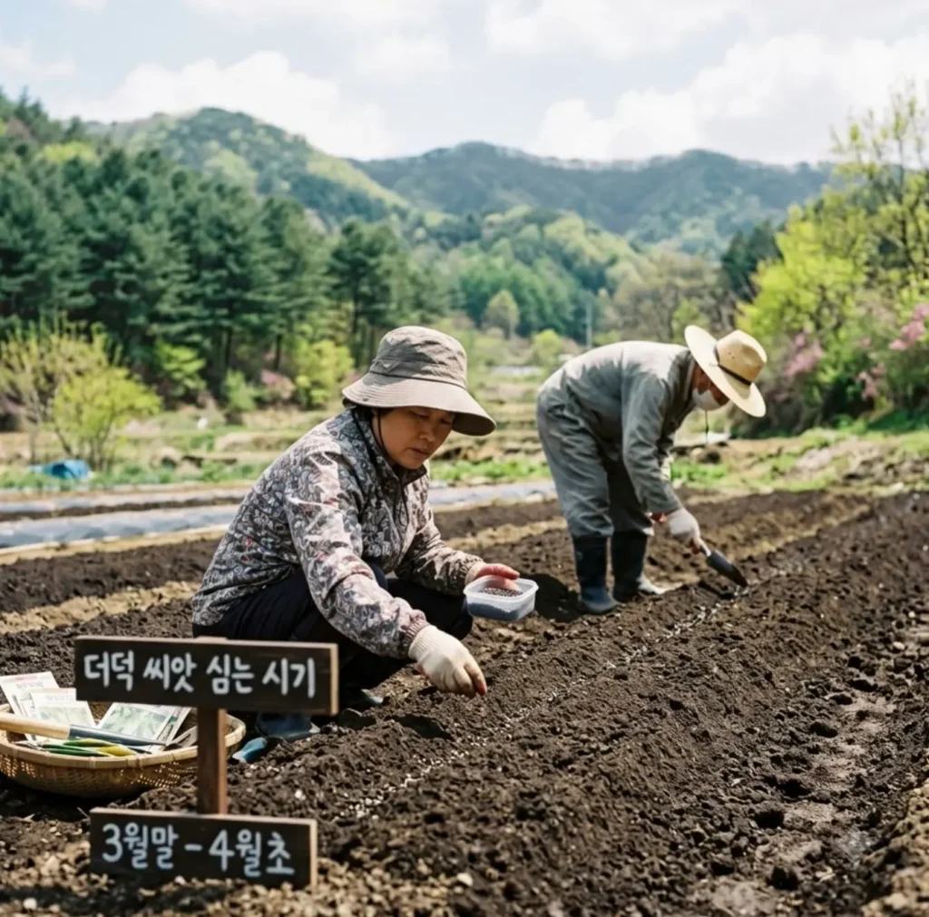 더덕-씨앗-파종시기
