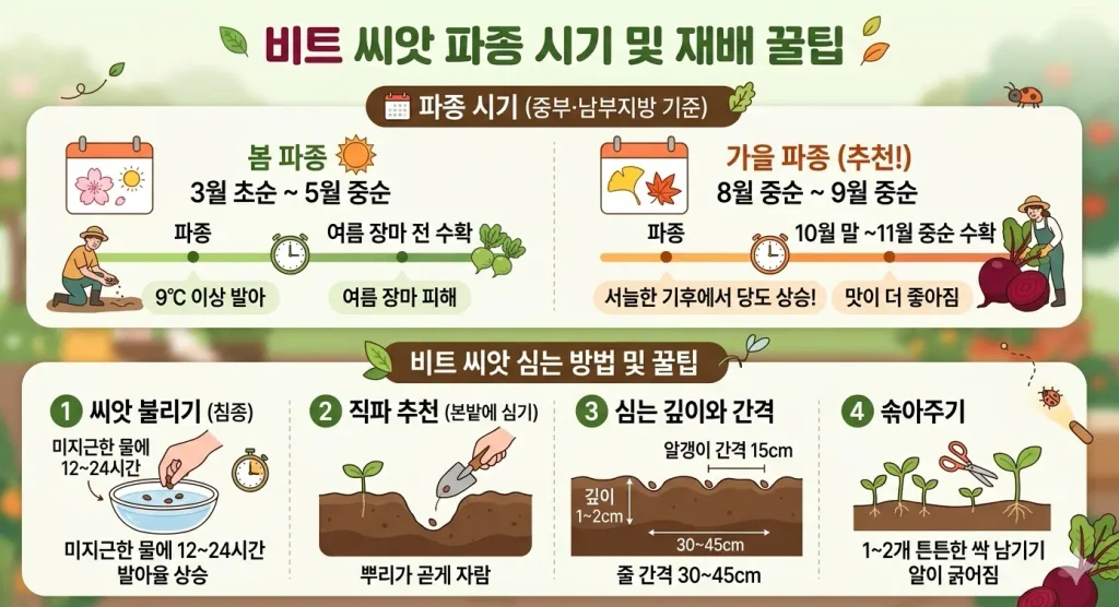 비트-씨앗-파종-시기