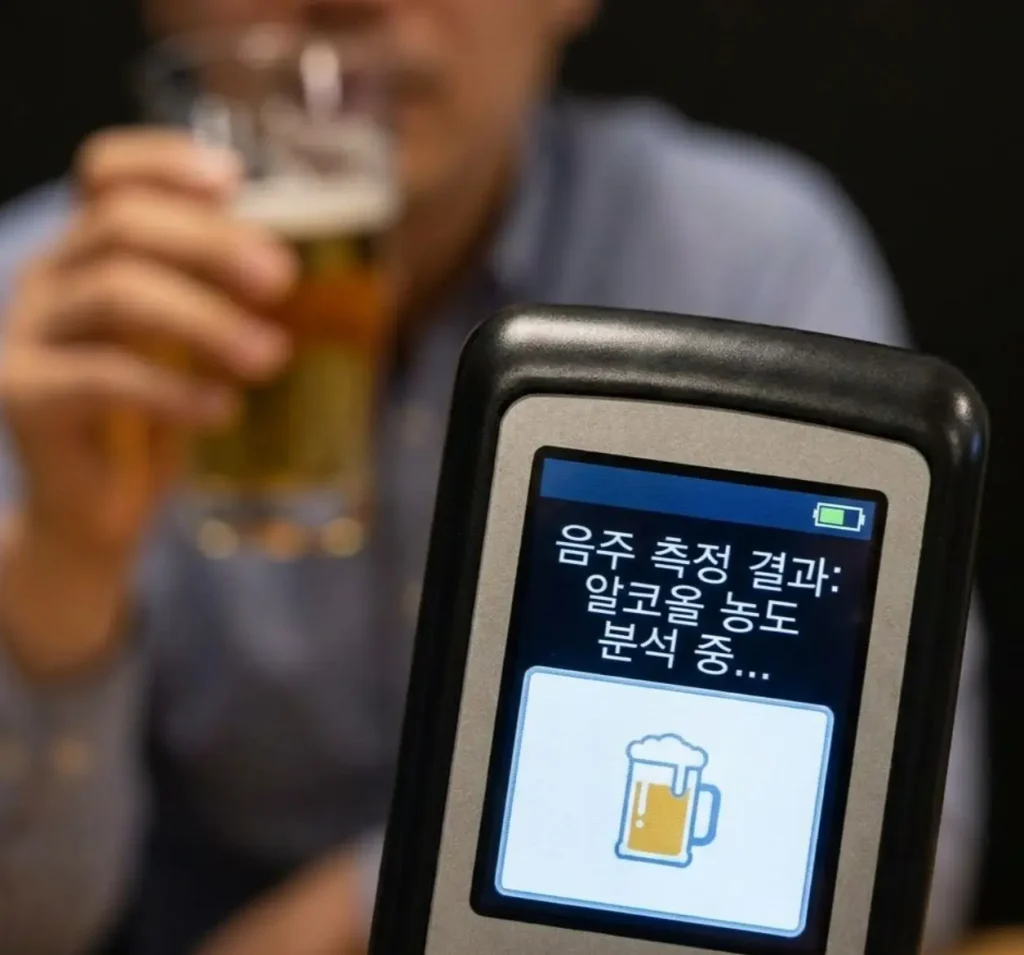 맥주-500cc-음주측정